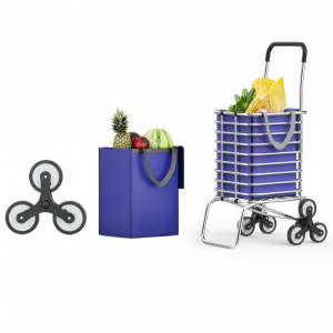 GIANXI | Folding Lightweight Shopping Cart with Hand Handle for Elderly