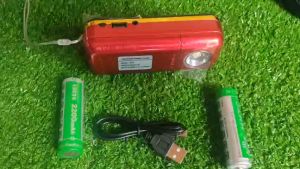 Loa usb thẻ nhớ FM BKK - K51 có Đèn Pin Cực Sáng