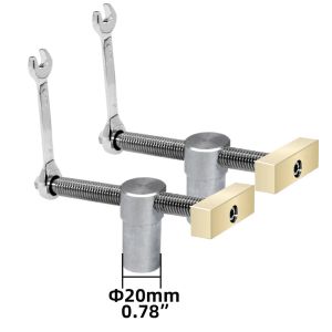 JIGHOLE | 19/20mm Workbench Bench Dog Clamp Adjustable Quick Lock Stop Clip Woodworking Fast Clamping Tool for Tenon Splicing & Planing