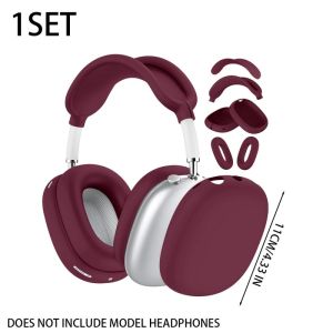 Cho Airpods Max Bảo Vệ Bộ vỏ thiết kế xẻ Silicon mềm chống trầy xước Chống bụi chống vân tay Cho 1st 2nd Thế Hệ