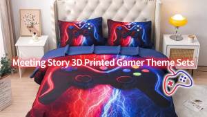 Meeting Story Game Controller Shaped Plush Throw Pillow Cushion for Boys and Girls Gamer Room Decoration for Sofa Couch/Computer Chair/Bed Gifts for Teen Boys Gaming Toy Pillow (Blue Green Mini)