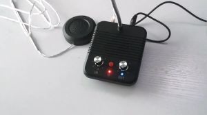 Ycall Window Intercom System Dual Way Dual Way Talk Through Window Glass for Store Office Bank Hospital