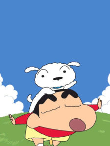 Bandai | Cartoon Character Crayon Shin-chan Oil Painting By Numbers Modern Wall Decor for Living Room Bedroom Home Decor Gift No Frame