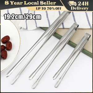 Versatile BBQ Baking Tools: Stainless Steel BBQ Tongs & Silver Kitchen Gadgets