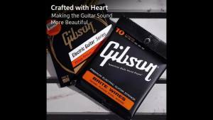Gibson 10 Set Acoustic Guitar String Set 80/20 Bronze Guitar Beginner Rust-Proof Folk Soundtrack Instrument Electric Accessories