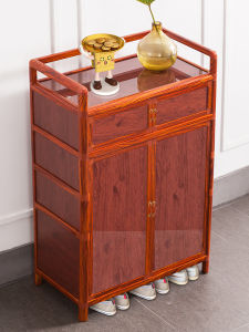 Aluminum Alloy Outdoor Balcony Shoe Cabinet Simple Multi-Function Home Use Waterproof Sun Protection New Chinese Style Shoe Cabinet