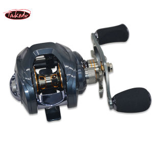 TAKEDO ST01 Fishing Reel Line Counter Saltwater Drag Power Sea Fishing Rod Set Teben Fishing Reels Casting Reel