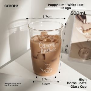 CAROTE | Heat Resistant Glass Tea Cup
