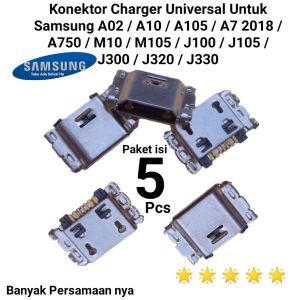 Conector Cas Universal Mikro Samsung Galaxy A02 A10 A105 A7 2018 A750 M10 M105 J100 J105 J300 J320