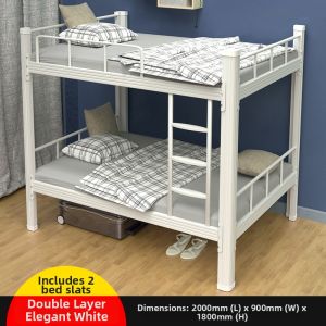 Steel Bunk Bed Double Layer Pressed Thicker