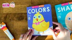 หนังสือเด็กแรกเกิด กระดาษแข็ง board book : Colors