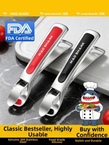 Mad Shark | Heat-Resistant Dish Gripper Stainless Steel