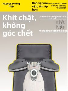 Cold Weather Protection Windproof Blanket Separate Handlebar Design