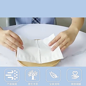 320Pulls 4ply Bamboo Tissue Thick Hanging Tissue Paper