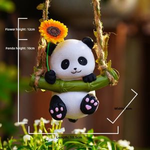 Cute Deer Pendant Outdoor Courtyard Flower Garden House Cloth Landscape Hanging Piece Balcony Animal Decoration Decoration Gift