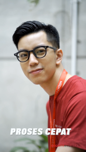 MIGHTY Kacamata PhotoChromic AntiRadiasi Pria - KAISER BLACK