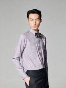 Mens Business Formal Long Sleeve Shirt Autumn 2025