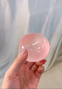 👍SG Seller Plush Slow-Return Coconut Oil Handmade Squeeze BallDecompression Squeeze6cm Round Malt Stress Relief Toy