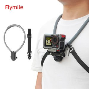 คอสําหรับ DJI Osmo Action 5 Pro 4/Gopro 13/Insta360 Ace Pro/2First Person View ขี่วิ่ง Vlog อุปกรณ์บันทึก