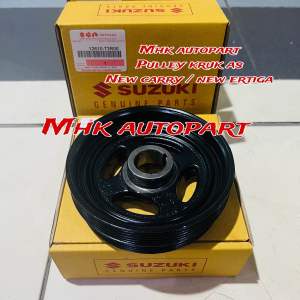 Pulley pully puly crankshaft kruk as new carry new ertiga R3 asli