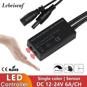 Công tắc cảm biến quét tay tăng giảm điều chỉnh độ sáng cho đèn led 12V 24V