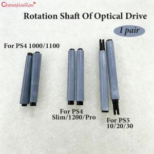 1 Pair Shaft Hinge Roller Set For PS4 1000/1100 For PS4 Slim 1200 Pro Axle Hinge Axis Roller For PS5102030 Optical Drive Bearing