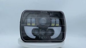 Popular 7 Inch Horn Square 5*7 Car LED Wrangler Headlight Motorcycle off-Road Vehicle Modification led Car Lights