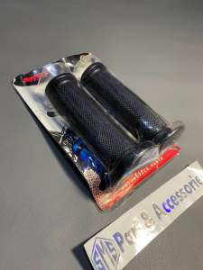 Handgrip hitam polos NOS / grip tangan hitam polos NOS / handfat hitam polos empuk merk NOS