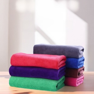 Thickened Absorbent Cleaning Towels Home Dust-Free White Cloth Logo Kitchen Hotel Coffee Milk Tea Household Cleaning Tools