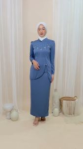 Gamis Kurung Malay Wanita: Model Baru 2023 yang Simple & Elegan