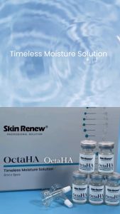 【QMM】SKIN RENEW OctaHA Ampoule (5ml x 5pcs) - Deep Moisture Infusion for Youthful Plump Skin