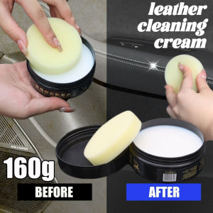 Car Genuine Leather Seat Maintenance Cream Car Leather Cleaning Care Ointment Car Interior Renovation Leather Maintenance Oil