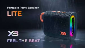 XB200 Portable Bluetooth Speaker Wireless Waterproof Outdoor Speaker with Stereo Sound Deep Bass Rechargeable for Travel Camping Hiking