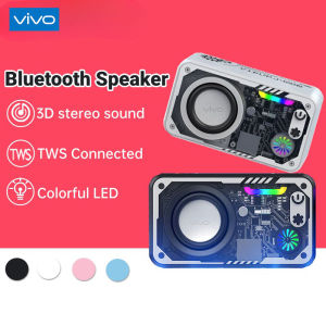 🔥 100% Quality+COD 💗 VIVO V1 Mini Wireless Speaker Home Audio Blutooth Soundbar Small Tiny Tws Speaker Mini Soundbar