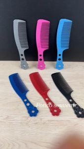 100 Pcs Sisir Tangkai Lubang 3 Ujung Bunga Tanpa Kemasan/ Kemasan Alas/ Kemasan Plastik