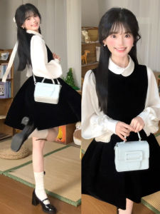 PEIZIXUAN | French Style Black Sleeveless Dress