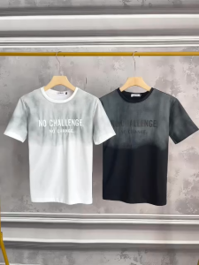 Áo Thun Cổ Tròn NOCHANGE Loang Tay Ngắn Vải Cotton Co Giãn 4 Chiều Form Regular Fit - TUTEE