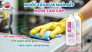 NƯỚC TẨY RỬA NHÀ BẾP KOSE CAO CẤP (CHAI 500ML)