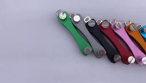Gantungan Kunci Key Organizer Keychain Holder Lipat Rumah
