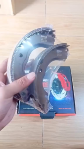 HANSA Parts Brake Shoe HSK-1267 BS5002 for Mitsubishi Mirage G4 (2014-2021) / Nissan Grand Livina