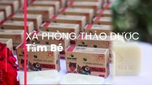 Xà Phòng Làm Đẹp Da Hương Hoa Hồng - Hoa Nén - Rose Soap - Sáng da mềm mịn thơm quyến rũ 100gr