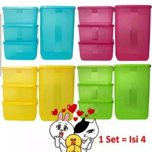 ASAHI ROSE SET 4 CALISTA / Tempat penyimpanan makanan