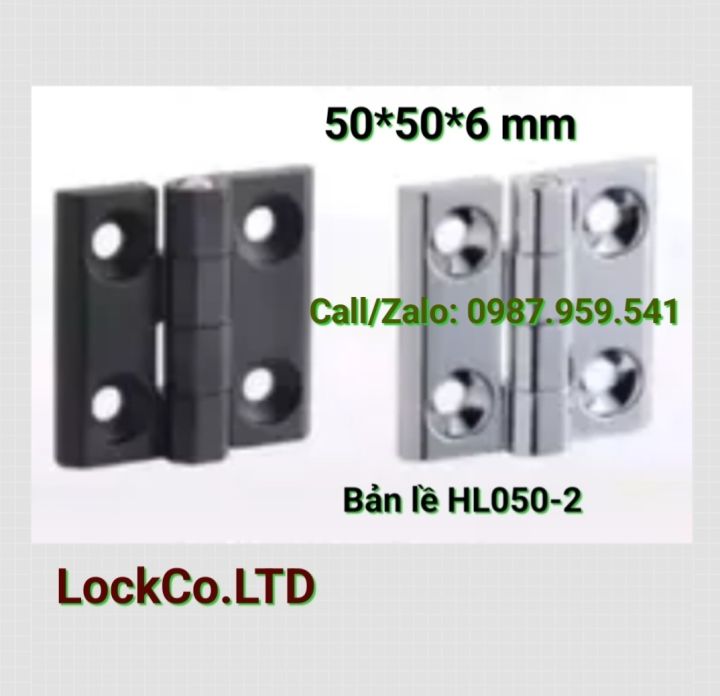Bản Lề HL050-2- Bản Lề 4 Lỗ- Bản Lề Tủ Điện | Lazada.vn