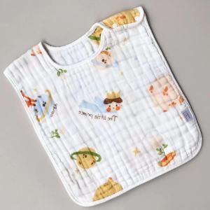Soft Quick-Dry Six-Layer Muslin Washcloth Towel for Babies And Children Large Size Saliva Towel Face Wiping Bib Breathable