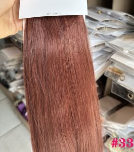 ZZHAIR 100% Brazilian Human Remy Hair Extensions 120g-140g 16"-24" U Piece WIg Clip-in Natural Straight