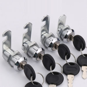 Locker Iron file cabinet Furniture lock hook lock Steel door electric box mailbox eccentric rotary tongue lock core lock tongue