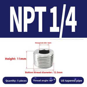 POWER&STRONG | Stainless Steel Hex Cap Screw Plug