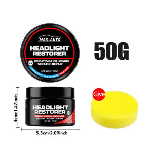 Auto Headlight Restoration Polishing Kits Car Headlamp Scratch Remover Repair Cleaning Paste Remove Oxidation Headlight Polish