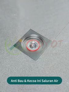 Penutup Lubang Saringan Saluran Air Floor Drain Westafel Got Dapur Kamar Mandi Anti Bau Kecoa insect