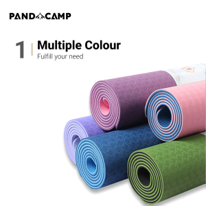 TPE Yoga Mat Non Slip Exercise Pad Eco Friendly Foam Mat Training Home Gym Workout Fitness Pilates